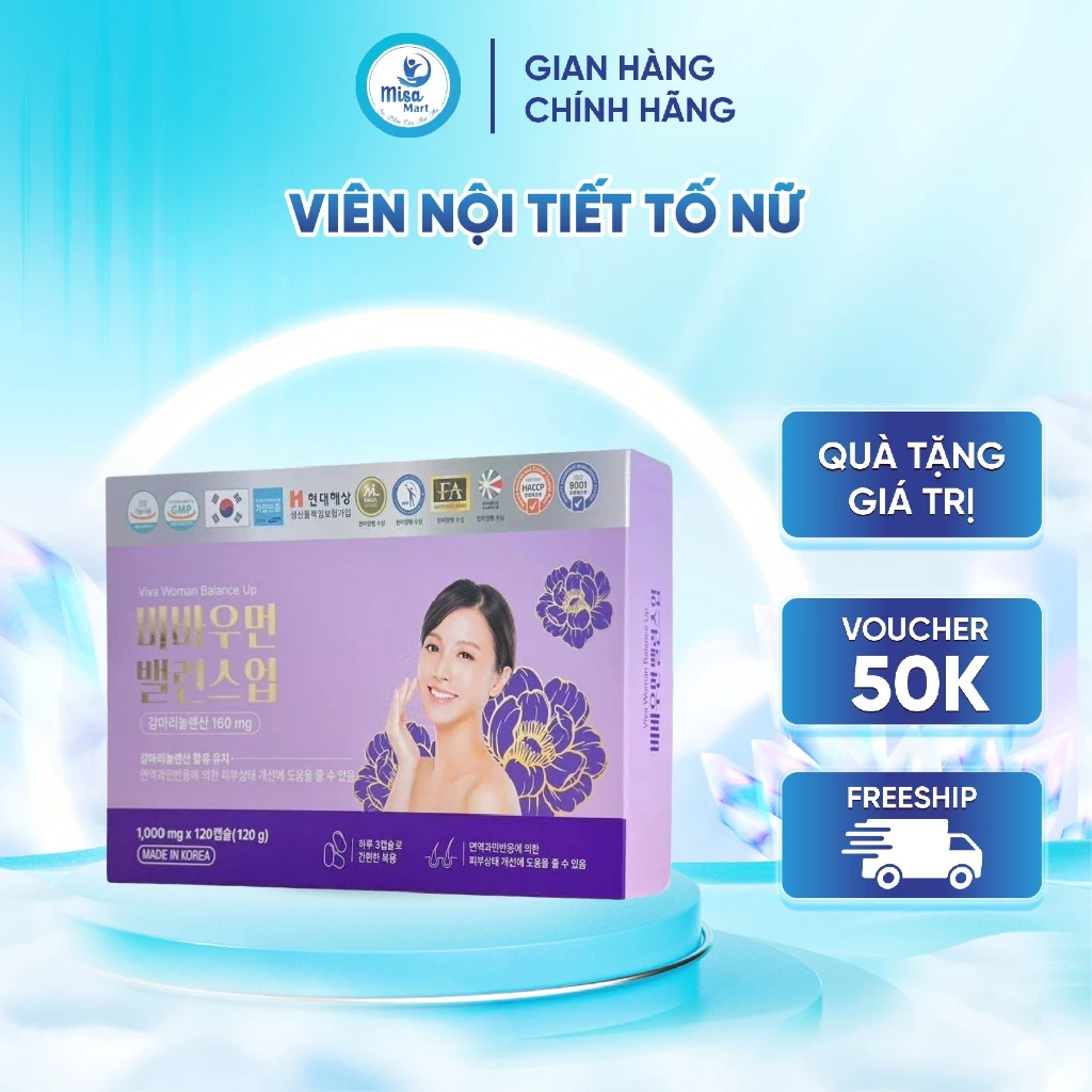 Thực phẩm bảo vệ sức khỏe Viva Woman Balance UP