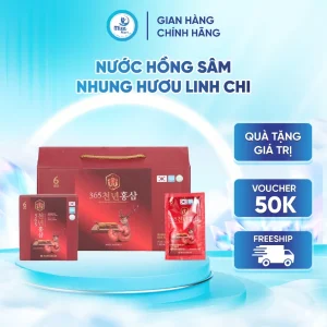 Thực phẩm bổ sung chiết xuất hồng sâm 6 năm tuổi nhung hươu
