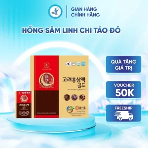 Hồng Sâm Linh Chi Táo Đỏ