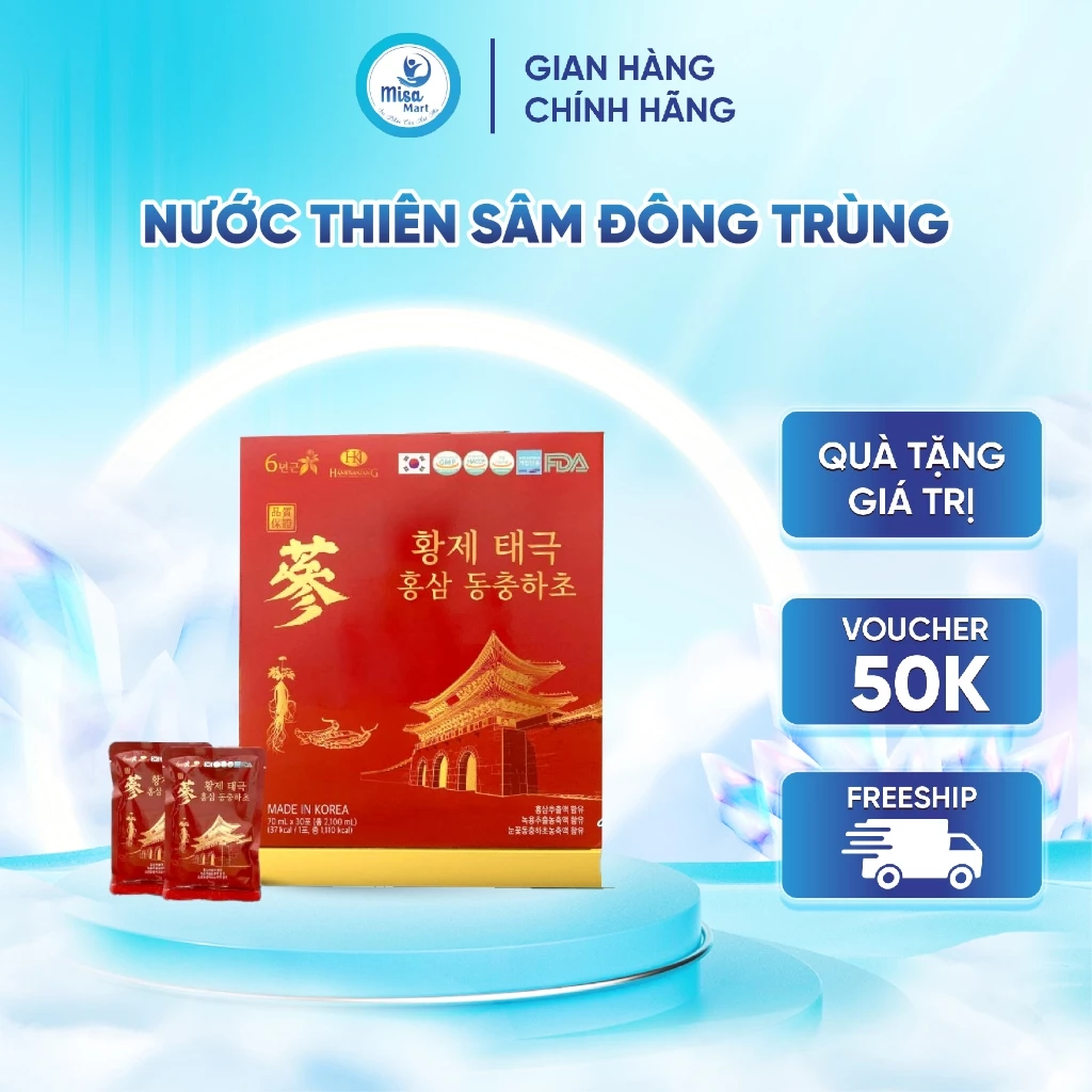 Nước Thiên Sâm Đông Trùng